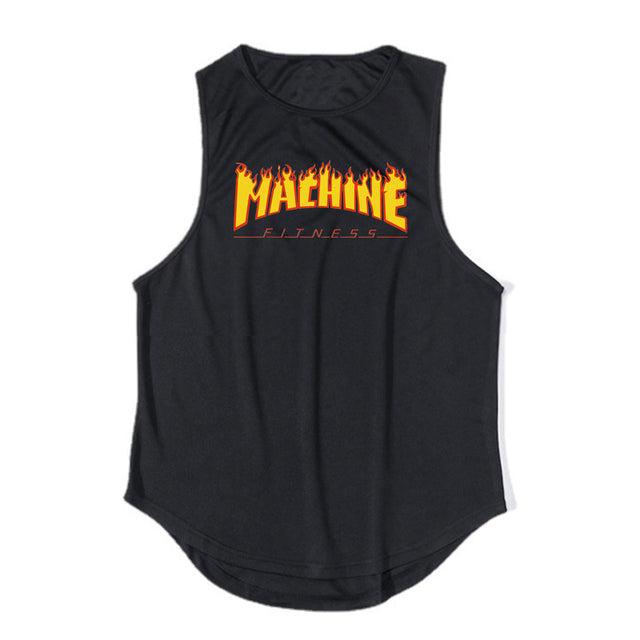 Breathable Cotton Men's Vest for Daily Gym Wear
