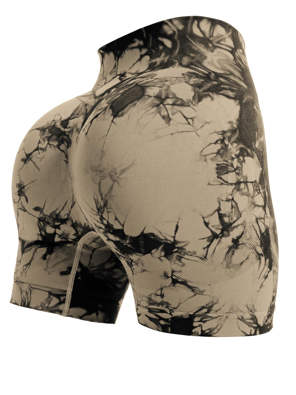 L9 OVESPORT 3.6" Tie Dye Workout Shorts for Women Scrunch Butt Lifting Seamless Gym Yoga Biker Shorts