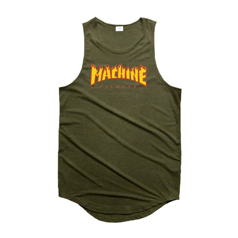 Breathable Cotton Men's Vest for Daily Gym Wear