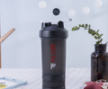 Protein Powder Fitness Shaker Bottle with Measurement Scale