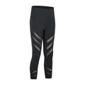 Nude Stretch Gym Pants with Gauze Stitching